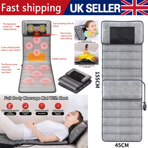 Massage mat and heat - mat, full