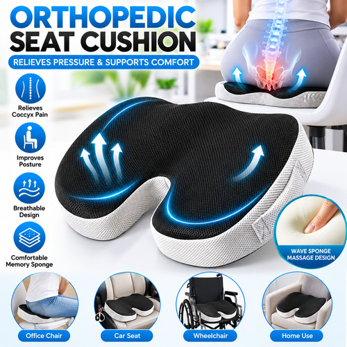 Shaped foam seat - seat, massage