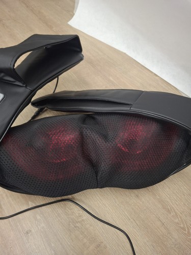 Heated neck and back massager - heated,