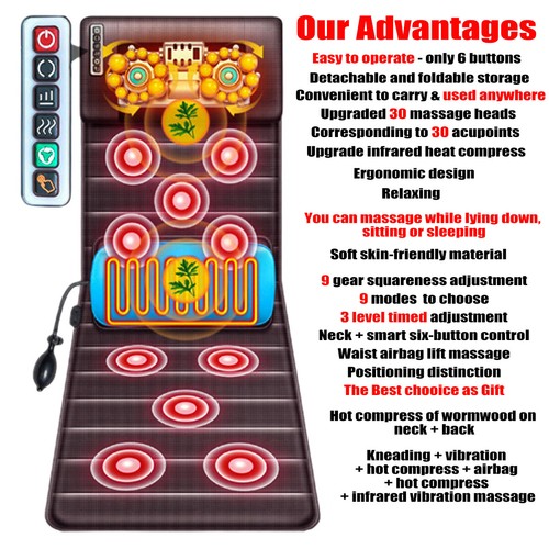 Massage mat full body massager - massage,