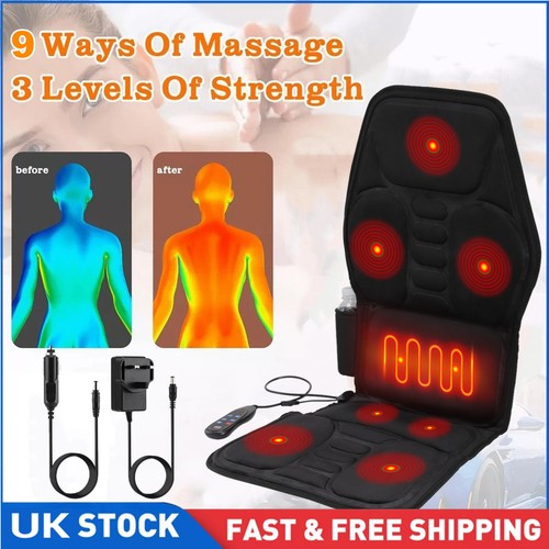 Car back seat massager heated - back,
