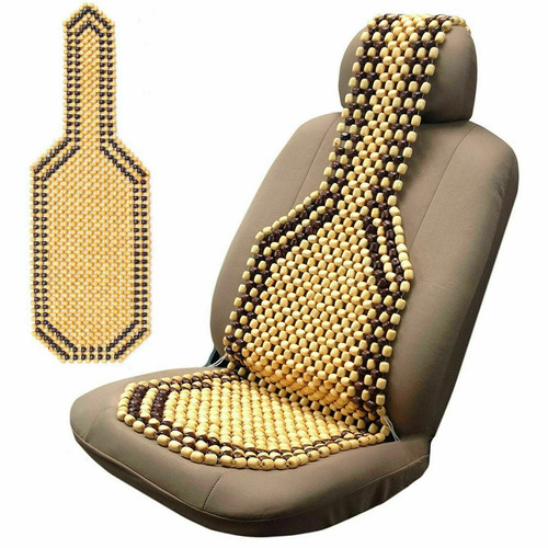 Wooden bead car seat cushion - car,