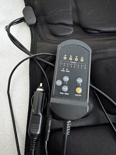 Heated massage chair pad - heated,