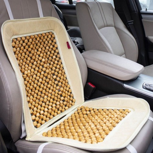Wooden car seat - car, beaded