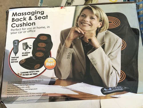 Massage seat cushion - massage,