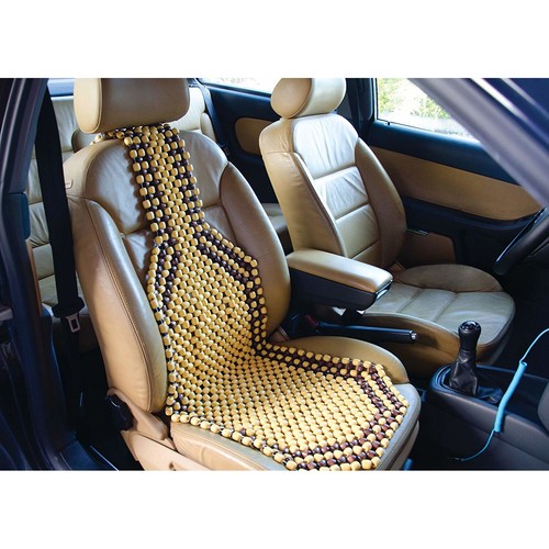 Wooden beaded massage car - wooden,